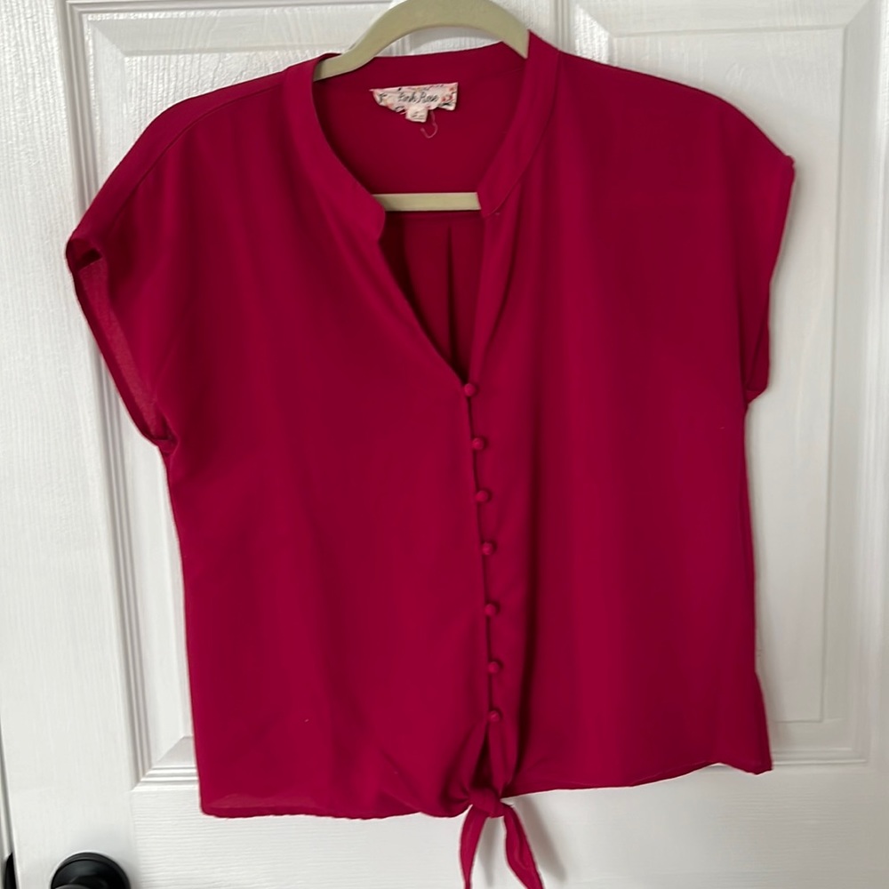 Pink Rose blouse